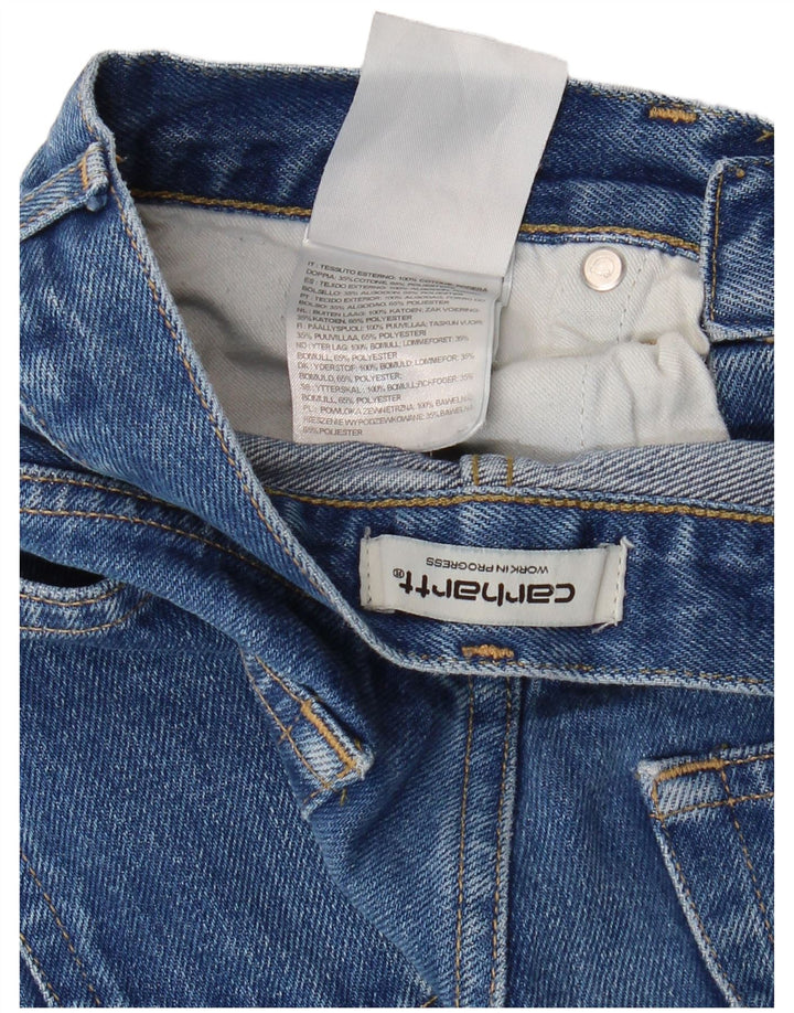 Carhartt Damen Slim Jeans W26 L25 Blaue Baumwolle