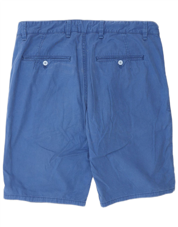 TOMMY HILFIGER Herren Chino Shorts W38 XL Blaue Baumwolle