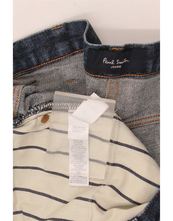 Paul Smith Herren Slim Jeans W36 L32 Blaue Baumwolle