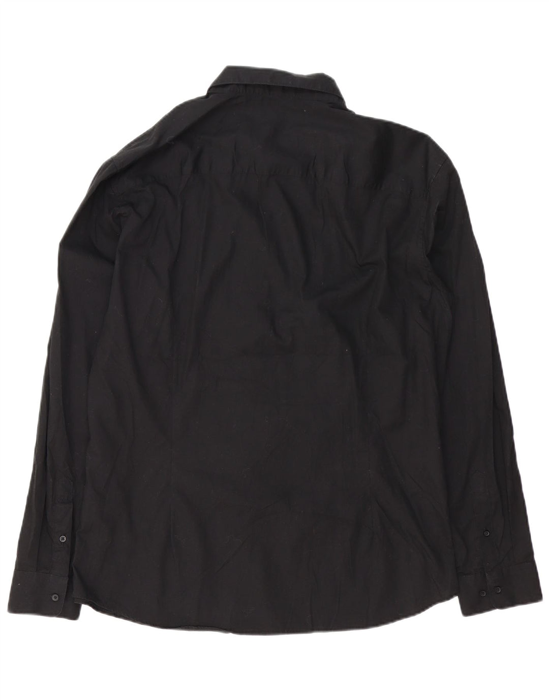 Jack & Jones Herrenhemd 2XL Schwarz Baumwolle