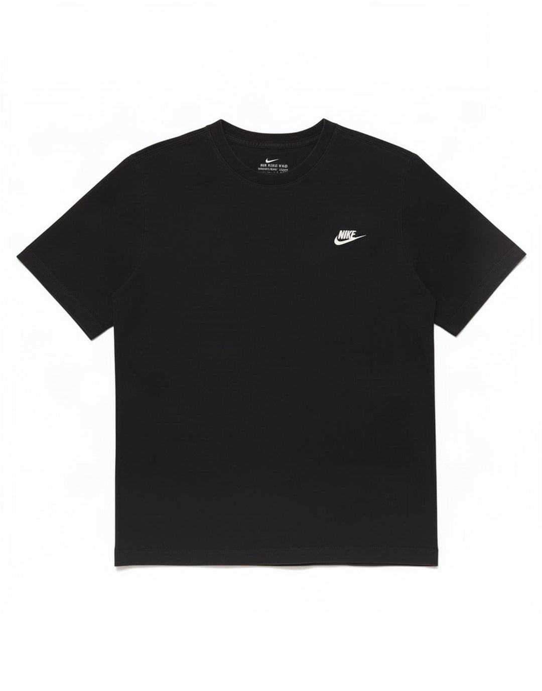 Nike Herren T-Shirt Top Medium Schwarz Baumwolle