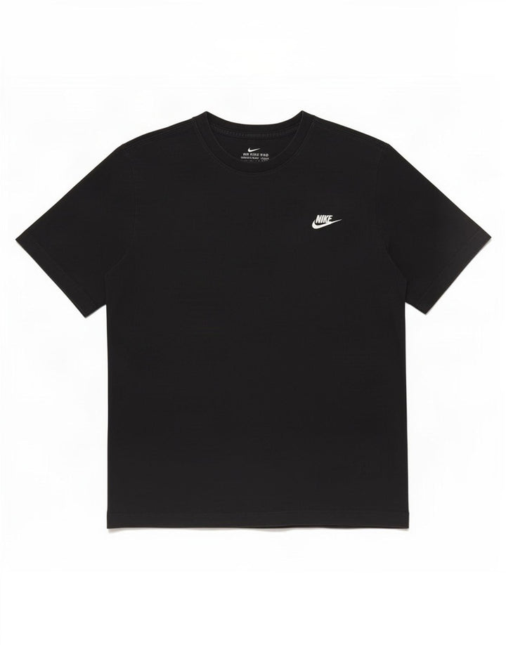 Nike Herren T-Shirt Top Medium Schwarz Baumwolle