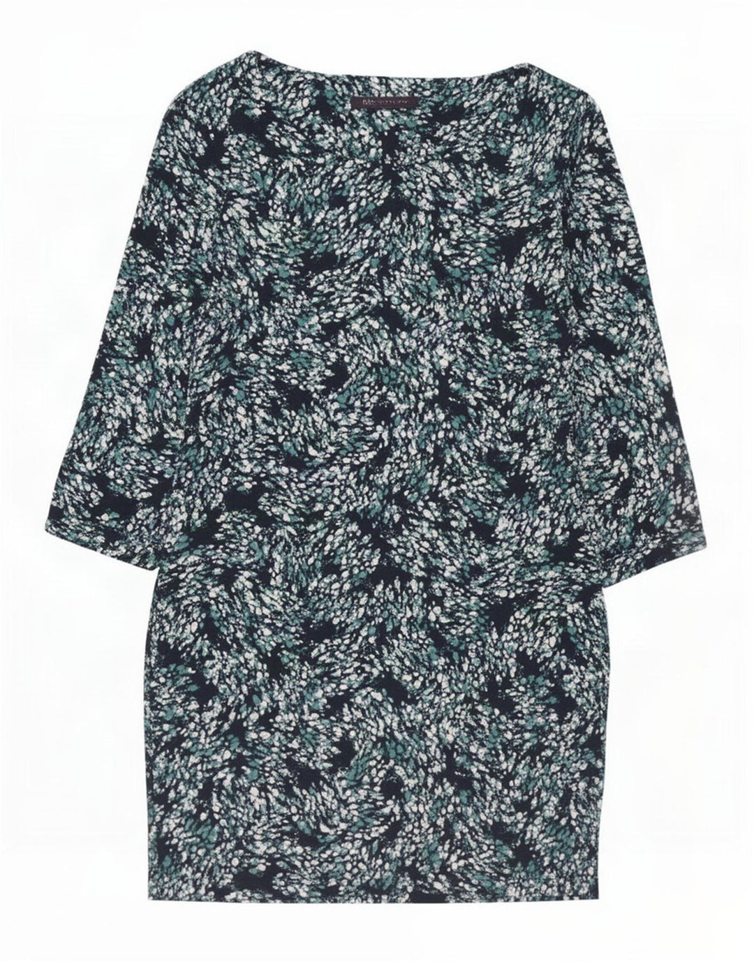 Marks & Spencer Damen Basic-Kleid UK 12 Medium Navy Blue Spotted