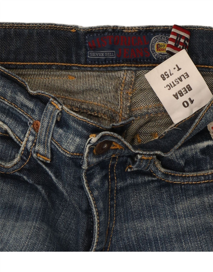 ROY ROGERS Gerade Jeans für Mädchen, 9–10 Jahre, W24, L26, Blau, Baumwolle