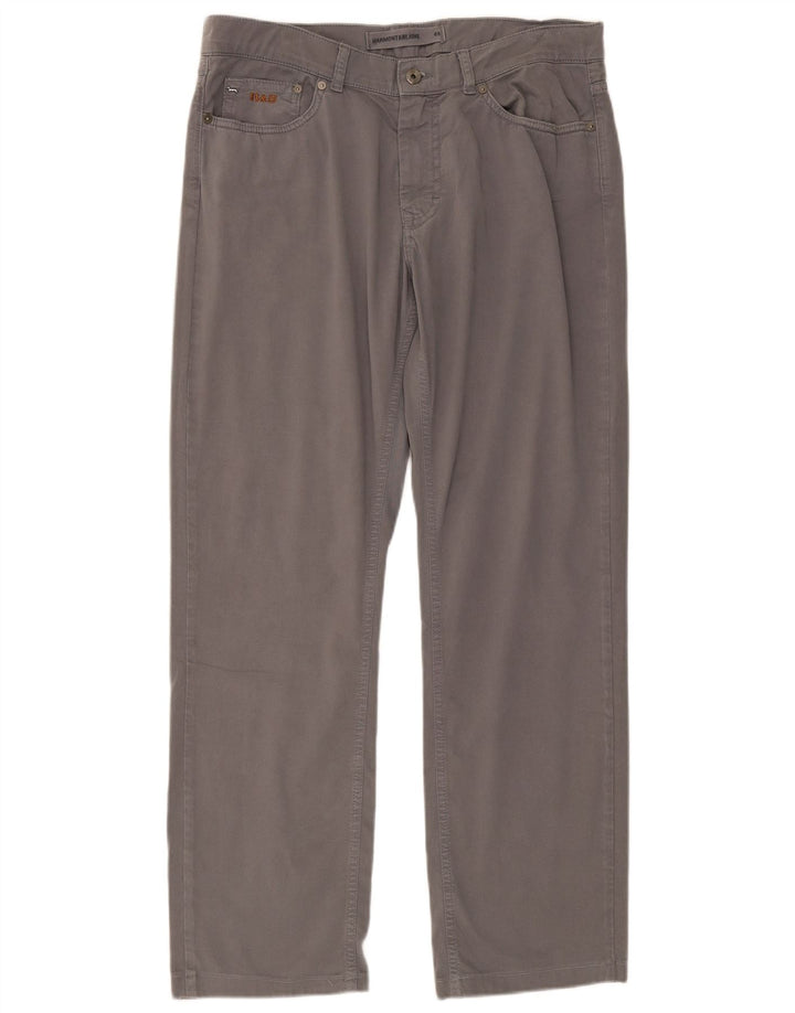 Harmont & Blaine Gerade Freizeithose für Herren IT 48 Mittelgraue Baumwolle