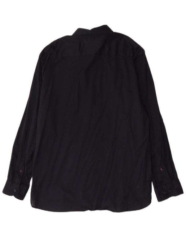 Tommy Hilfiger Herren-Hemd, reguläre Passform, 2XL, Marineblau, Baumwolle