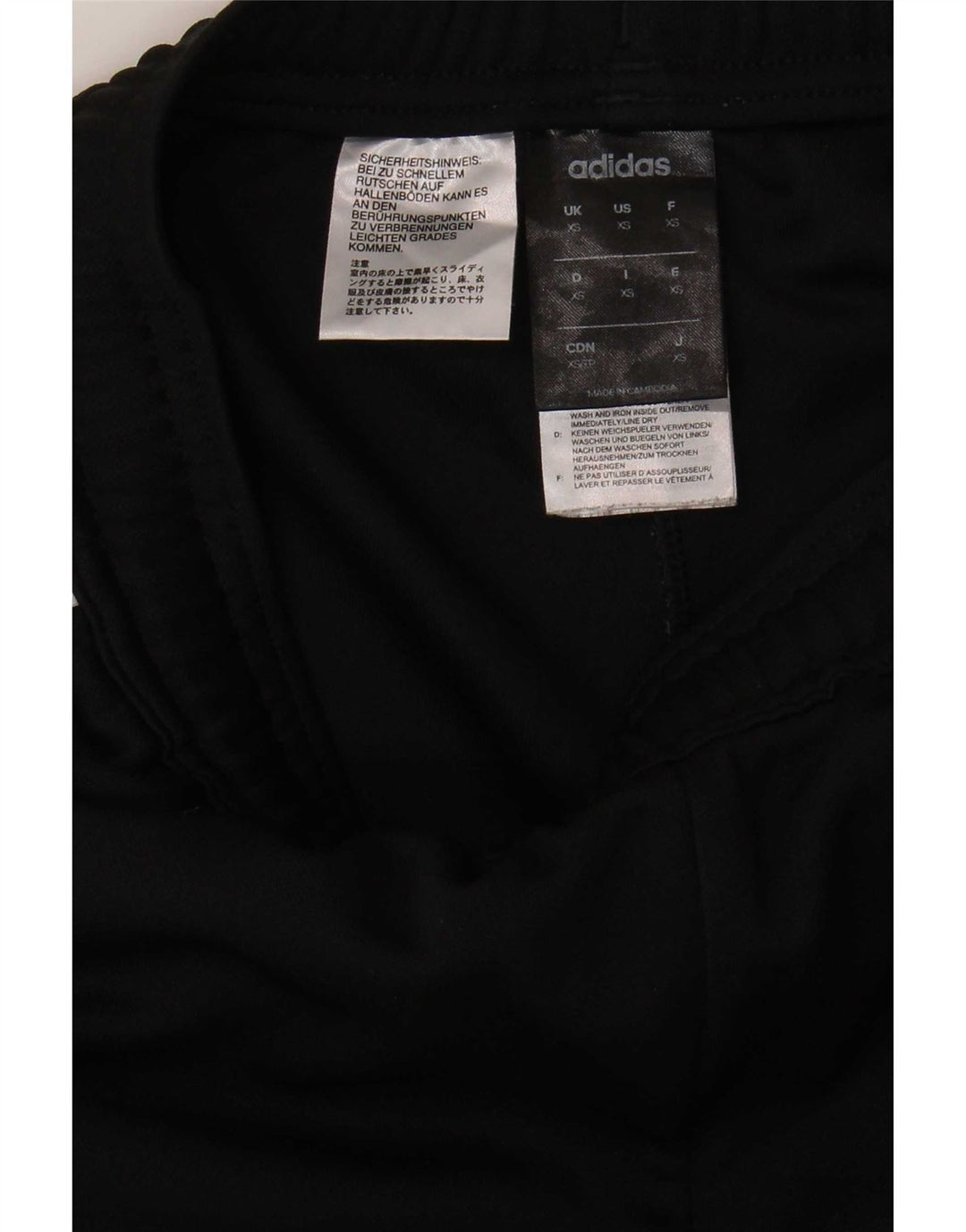 Adidas Herren Climalite Trainingshose XS Schwarz Polyester