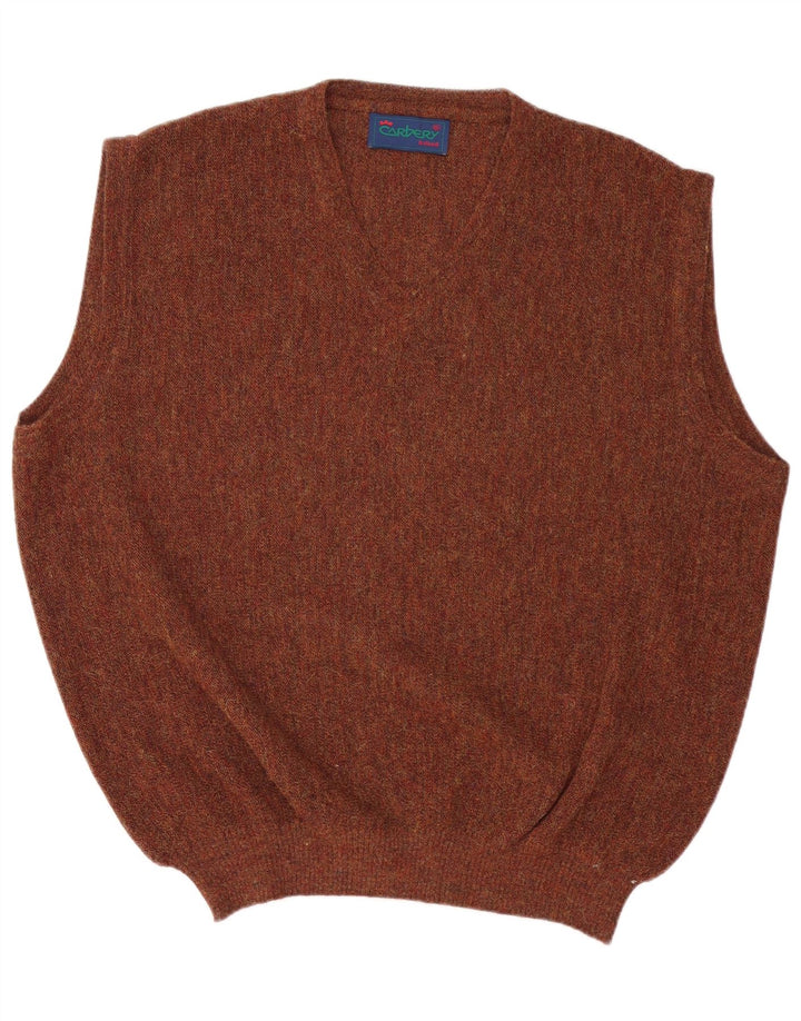 CARBERY IRELAND Herren Weste Tank Top 2XL Braun
