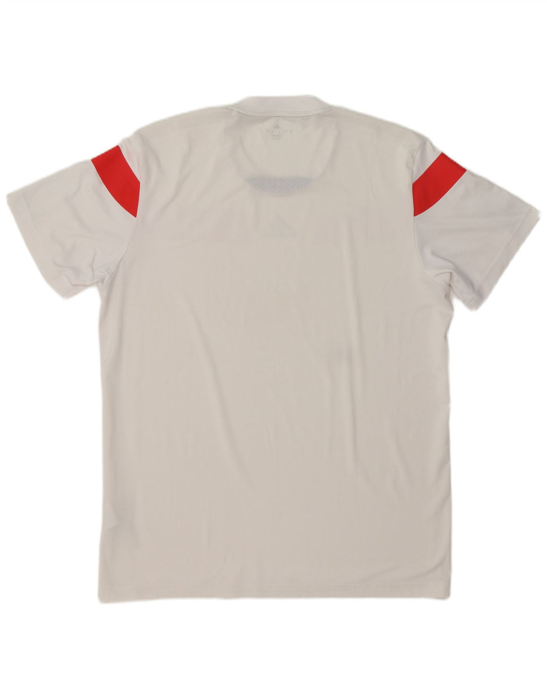 Adidas Herren Climacool Graphic T-Shirt Top Large Weiß Colourblock Polyester