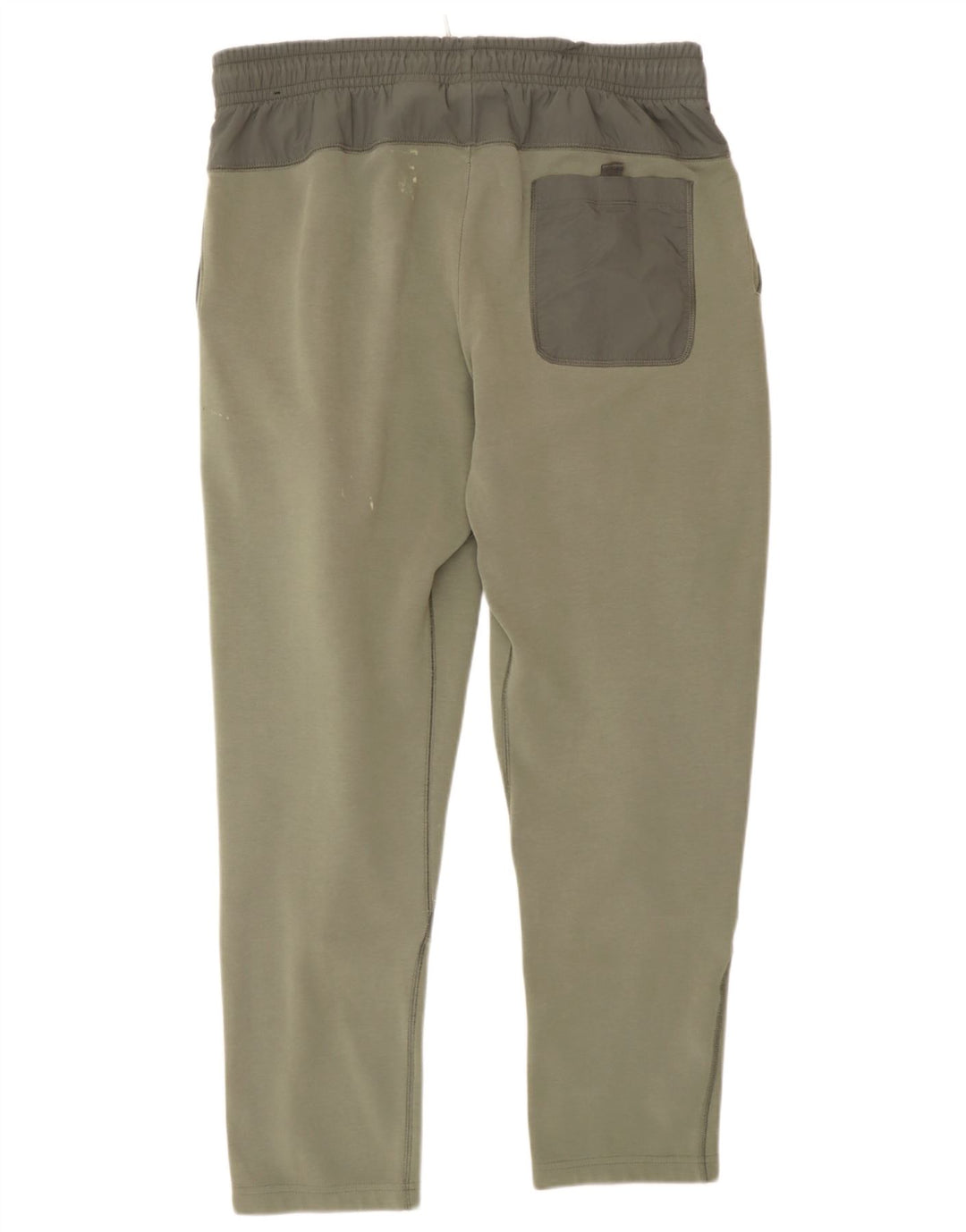 Nike Herren-Trainingshose, groß, grüne Colourblock-Baumwolle