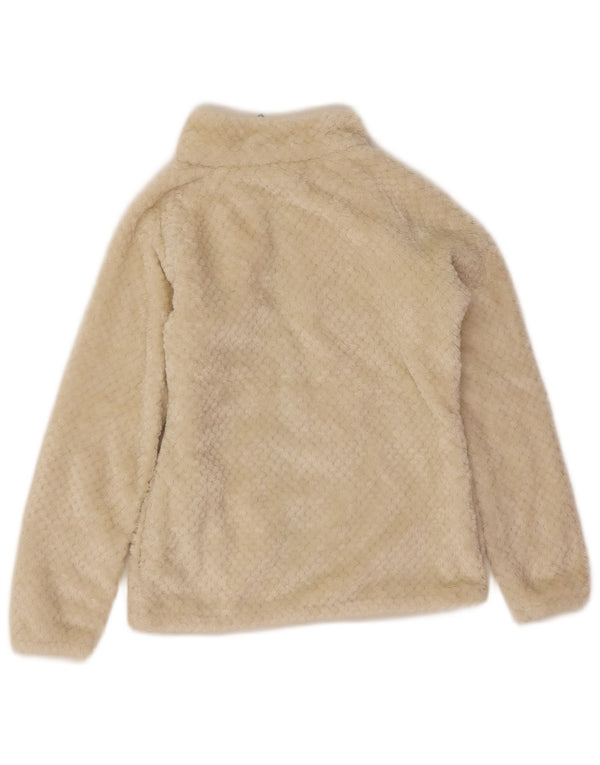 Columbia Mädchen-Fleecejacke, 14–15 Jahre, groß, cremefarbenes Polyester