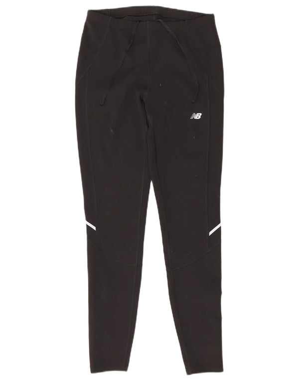 New Balance Damen Graphic Leggings UK 12 Medium Schwarz
