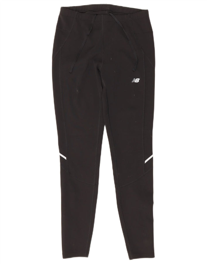 New Balance Damen Graphic Leggings UK 12 Medium Schwarz