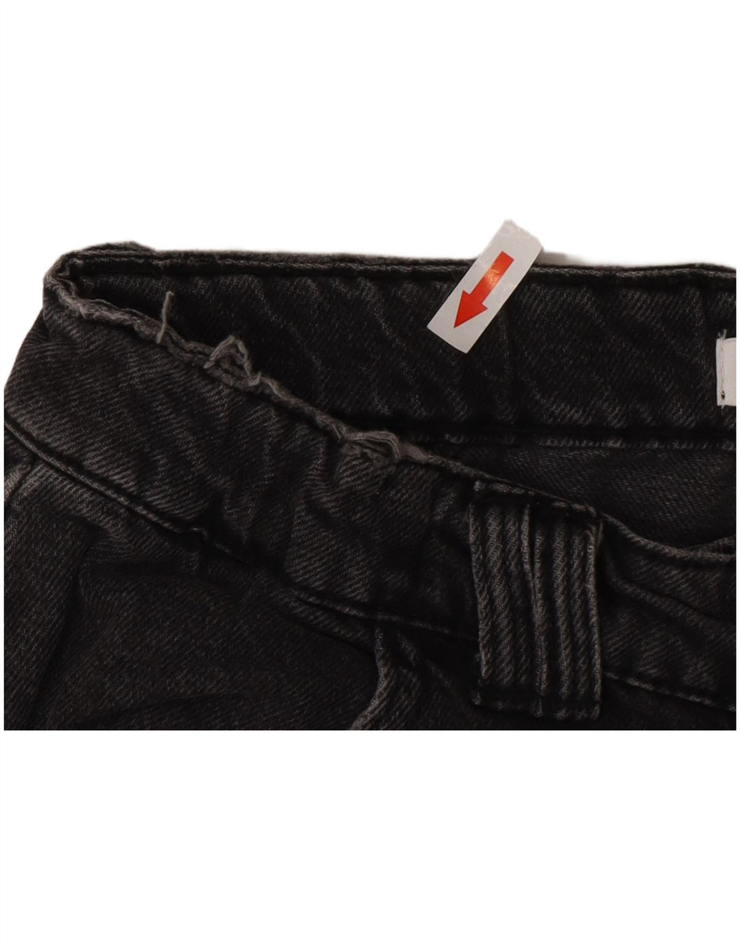 Zara Mädchen-Jeansshorts, 13–14 Jahre, W28, Grau