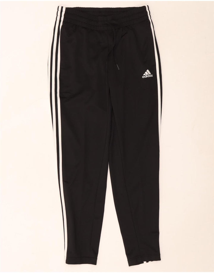 Adidas Damen Trainingshose UK 8/10 Small Schwarz Polyester