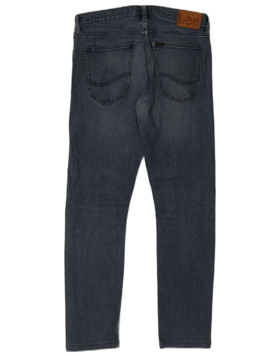 Lee Herren Luke Slim Jeans W32 L32 Blaue Baumwolle