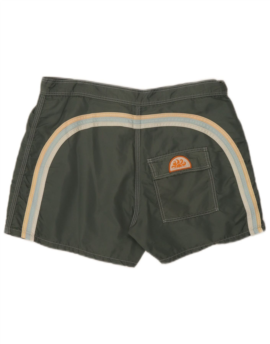 Sundek Herren Badeshorts Medium Khaki Nylon