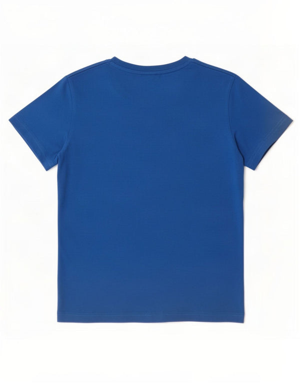 Puma Jungen Graphic T-Shirt Top 13–14 Jahre, blaue Baumwolle