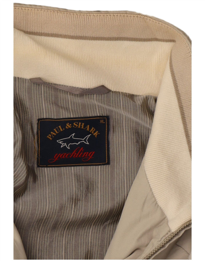 Paul & Shark Herren Bomberjacke UK 42 XL Grau Polyester
