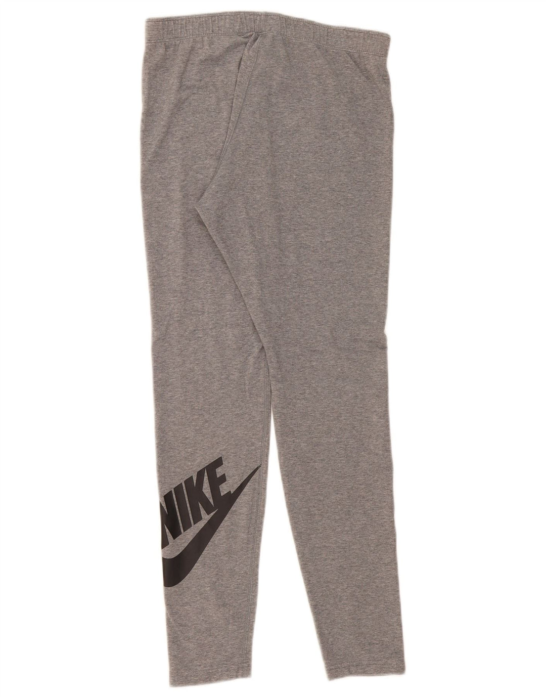 Nike Womens Graphic Leggings UK 14 Large Graue Baumwolle