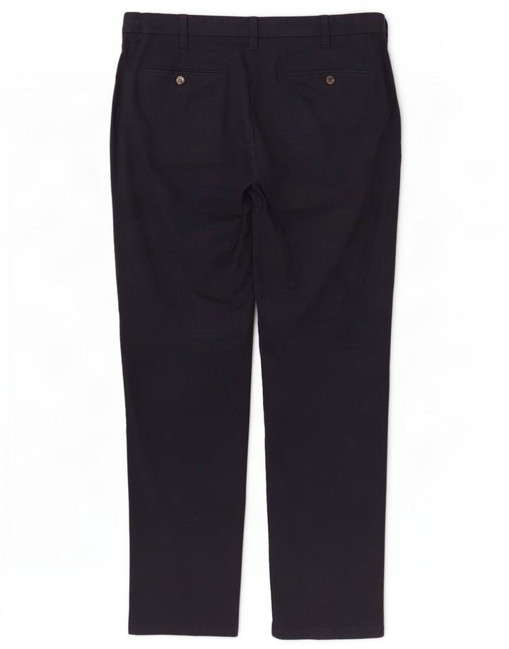 Marks & Spencer Herren-Chinohose, normal, W38, L31, Marineblau, Baumwolle