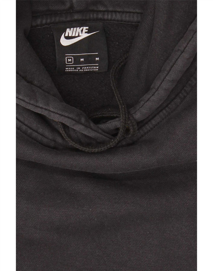 Nike Damen-Pullover mit übergroßem Kapuzenpullover, Gr. 14, mittelschwarz, Baumwolle