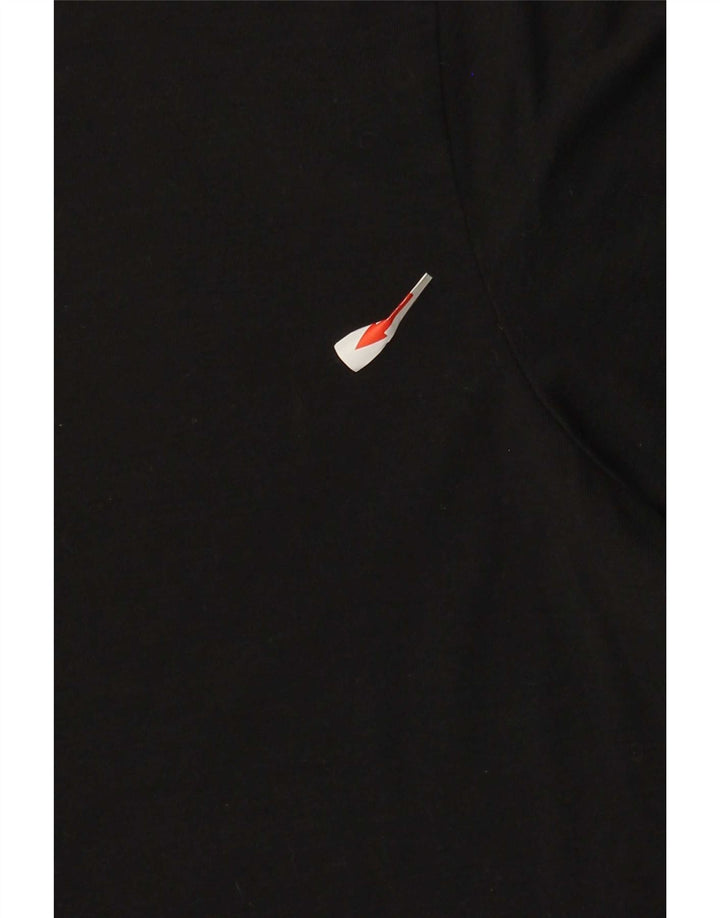 Adidas Herren T-Shirt Top Medium Schwarz Polyester
