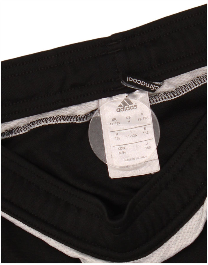 ADIDAS Climacool Trainingshose für Jungen, 11–12 Jahre, schwarzes Polyester