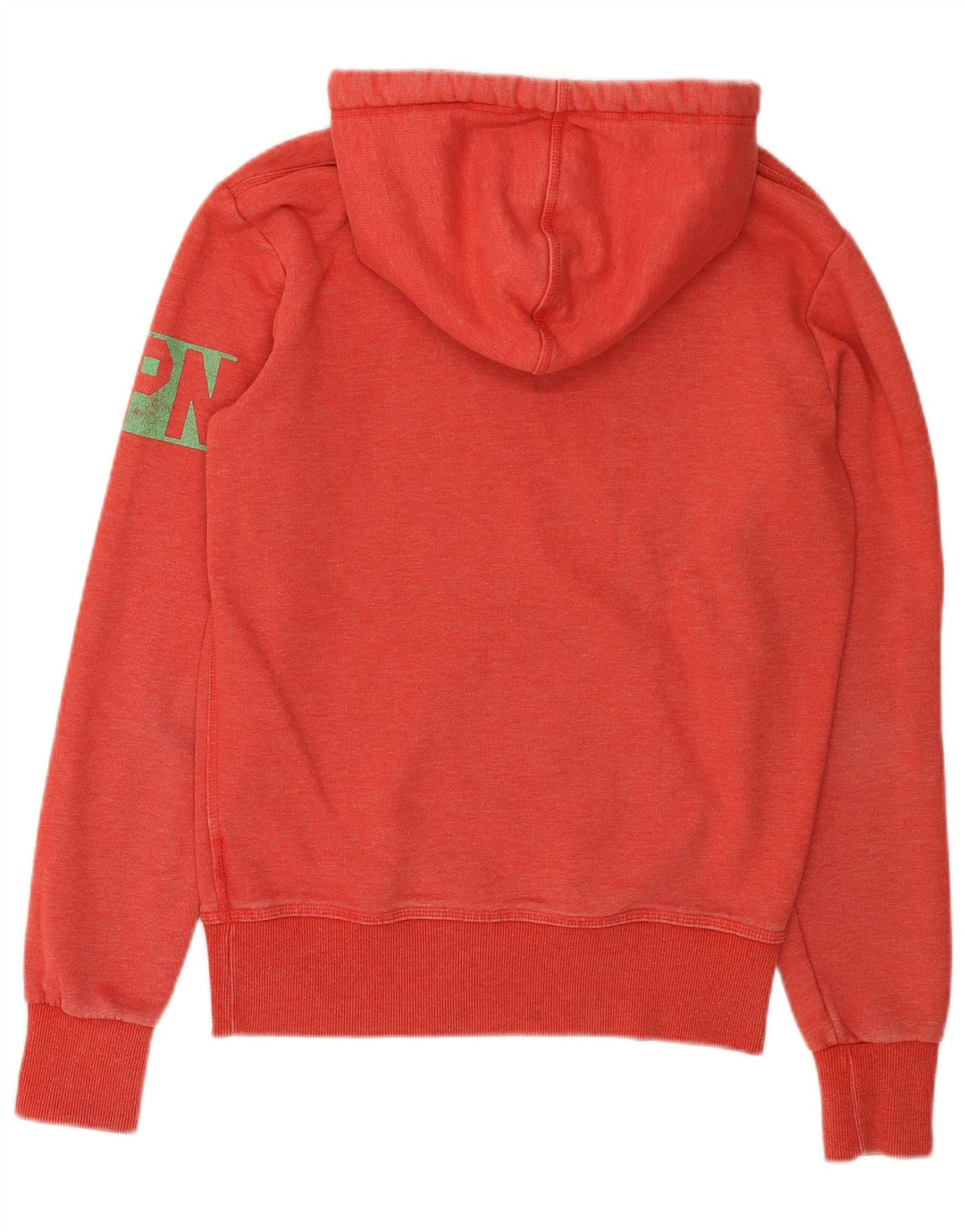 Superdry Herren-Kapuzenpullover mit Grafik, Größe S, Rot, Baumwolle