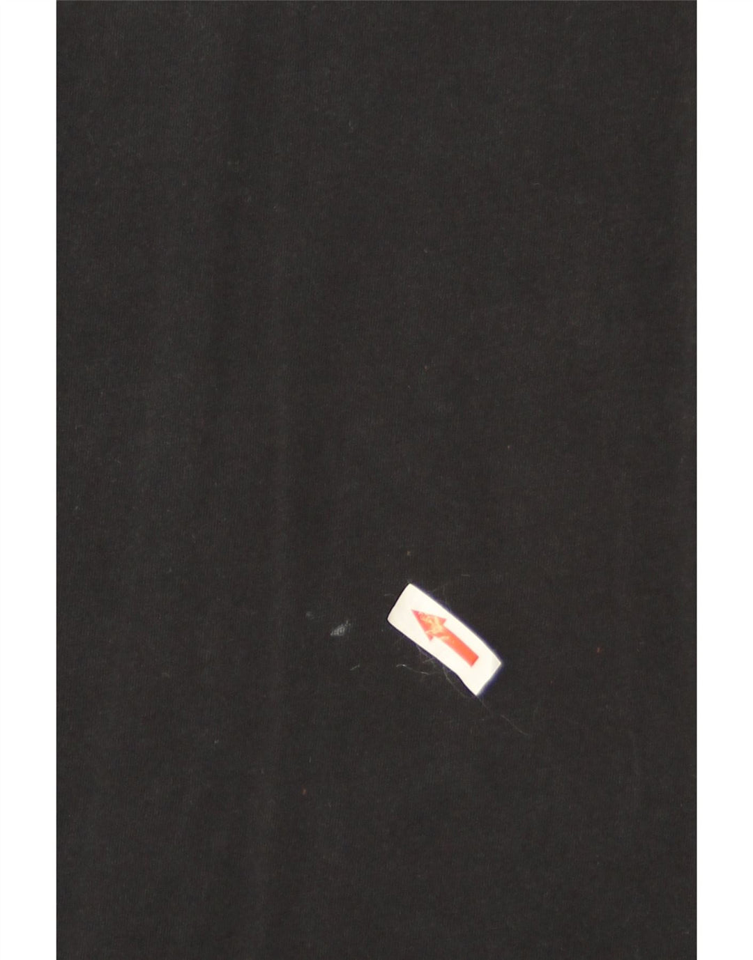 Nike Herren-T-Shirt mit Swoosh-Grafik, mittelschwarze Baumwolle