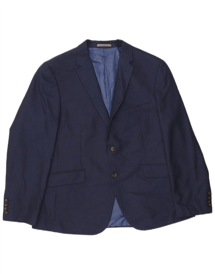 MARKS & SPENCER Herren-Blazer mit maßgeschneiderter Passform, UK 44, 2XL, Marineblau