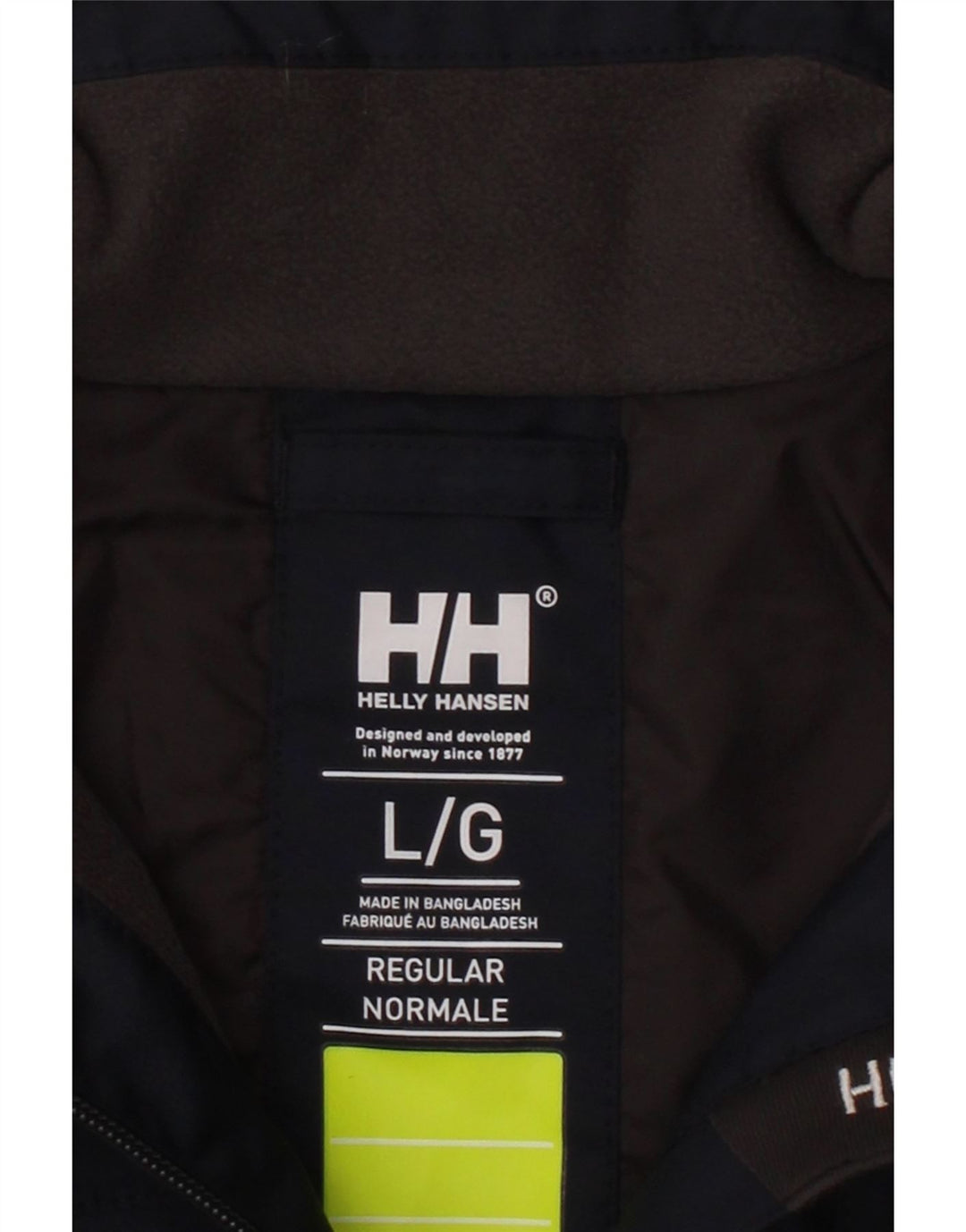 HELLY HANSEN Womens Regular Fit Windbreaker Jacket UK 16 Large Navy Blue
