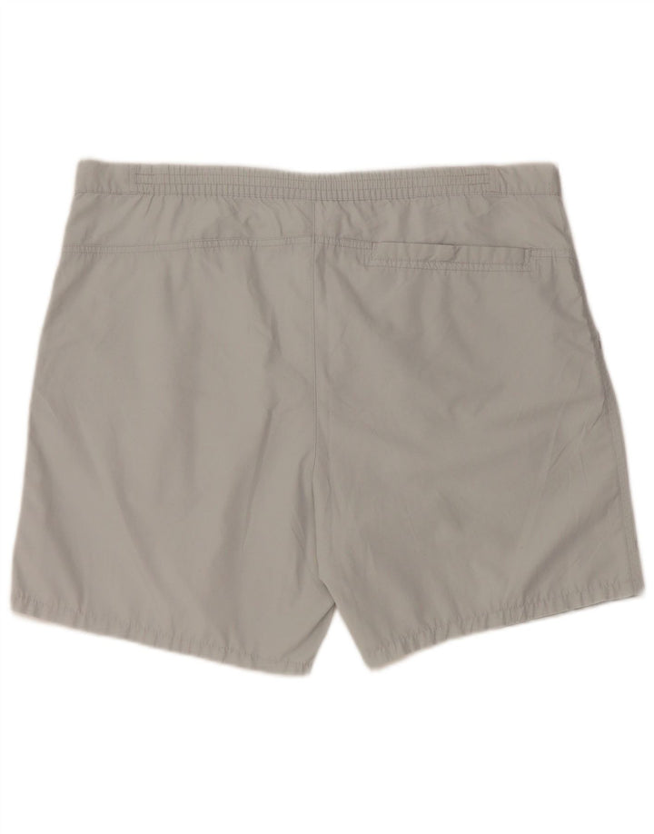 ADIDAS Mens Chino Shorts W34 Large Grey Polyester