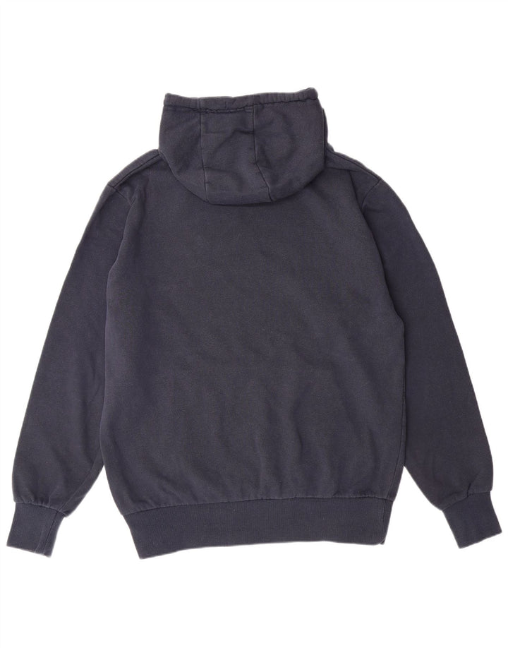 ELLESSE Mens Graphic Hoodie Jumper Large Navy Blue