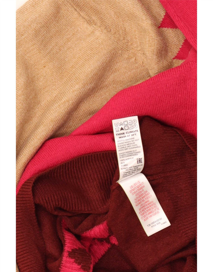 Marks & Spencer Rollkragenpullover für Damen, Gr. 16, Rosa