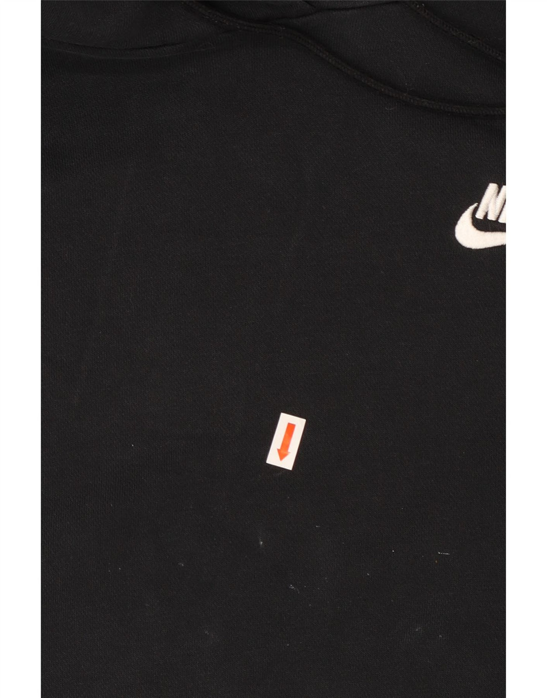 Nike Damen-Pullover mit übergroßem Kapuzenpullover, Gr. 14, mittelschwarz, Baumwolle