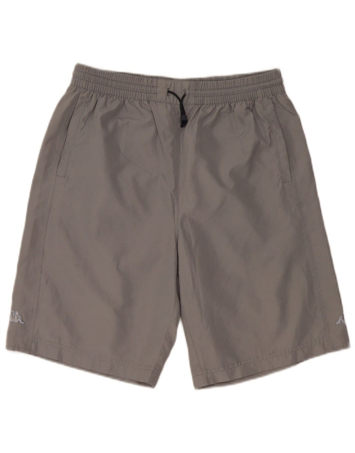 Kappa Herren Sportshorts mittelgraues Polyester