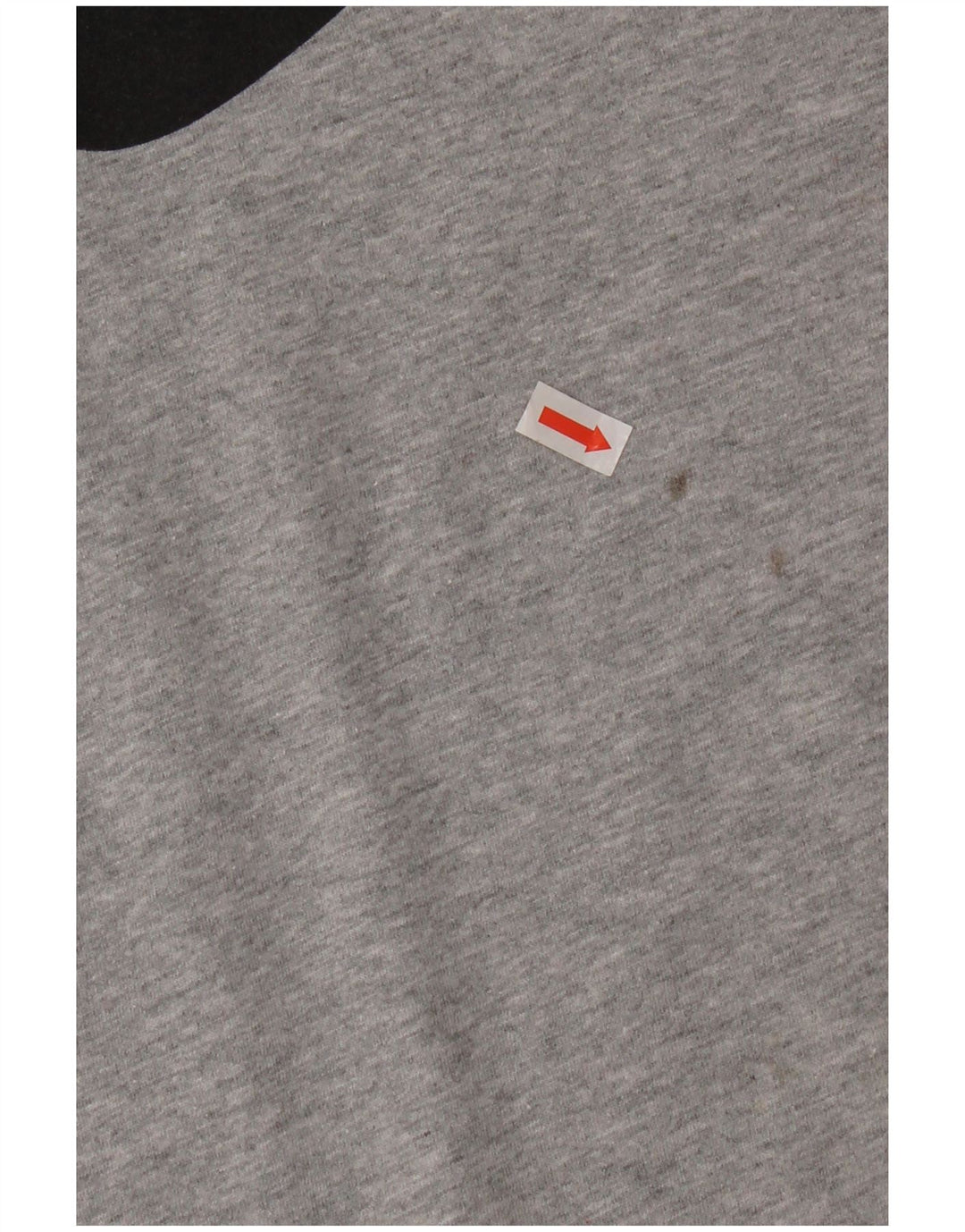 Nike Herren-T-Shirt mit Grafik, Größe S, grau gefleckte Baumwolle
