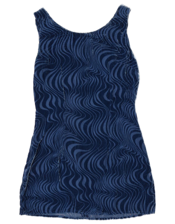List Boutique Damen Ärmelloses, figurbetontes Kleid IT 42 Medium Navy Blue