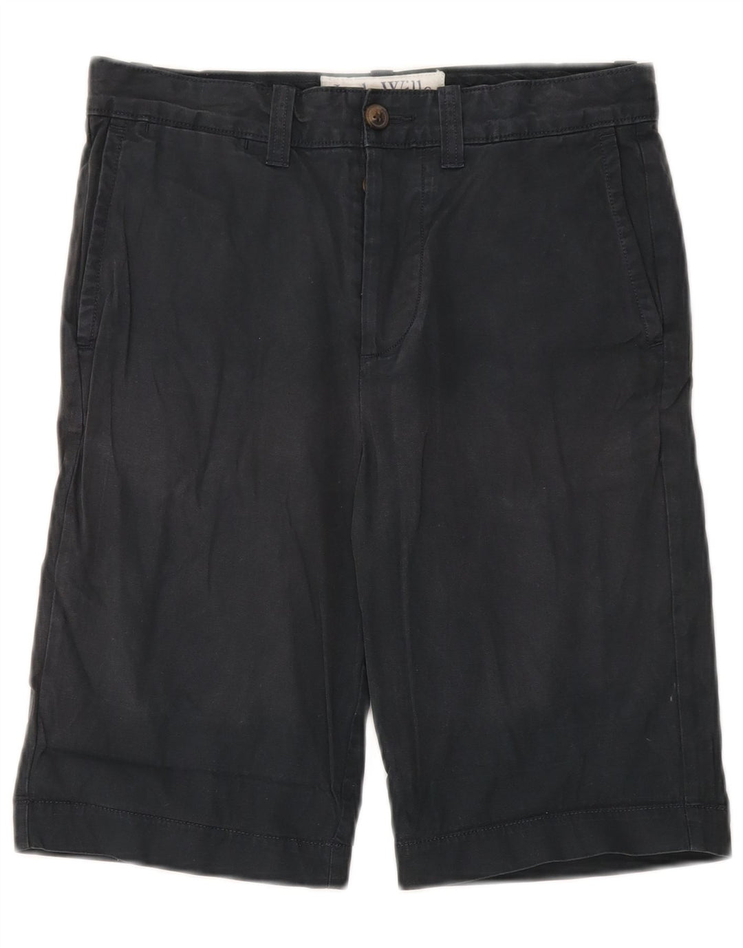 Jack Wills Chino-Shorts für Damen, Größe W28, mittelmarineblaue Baumwolle
