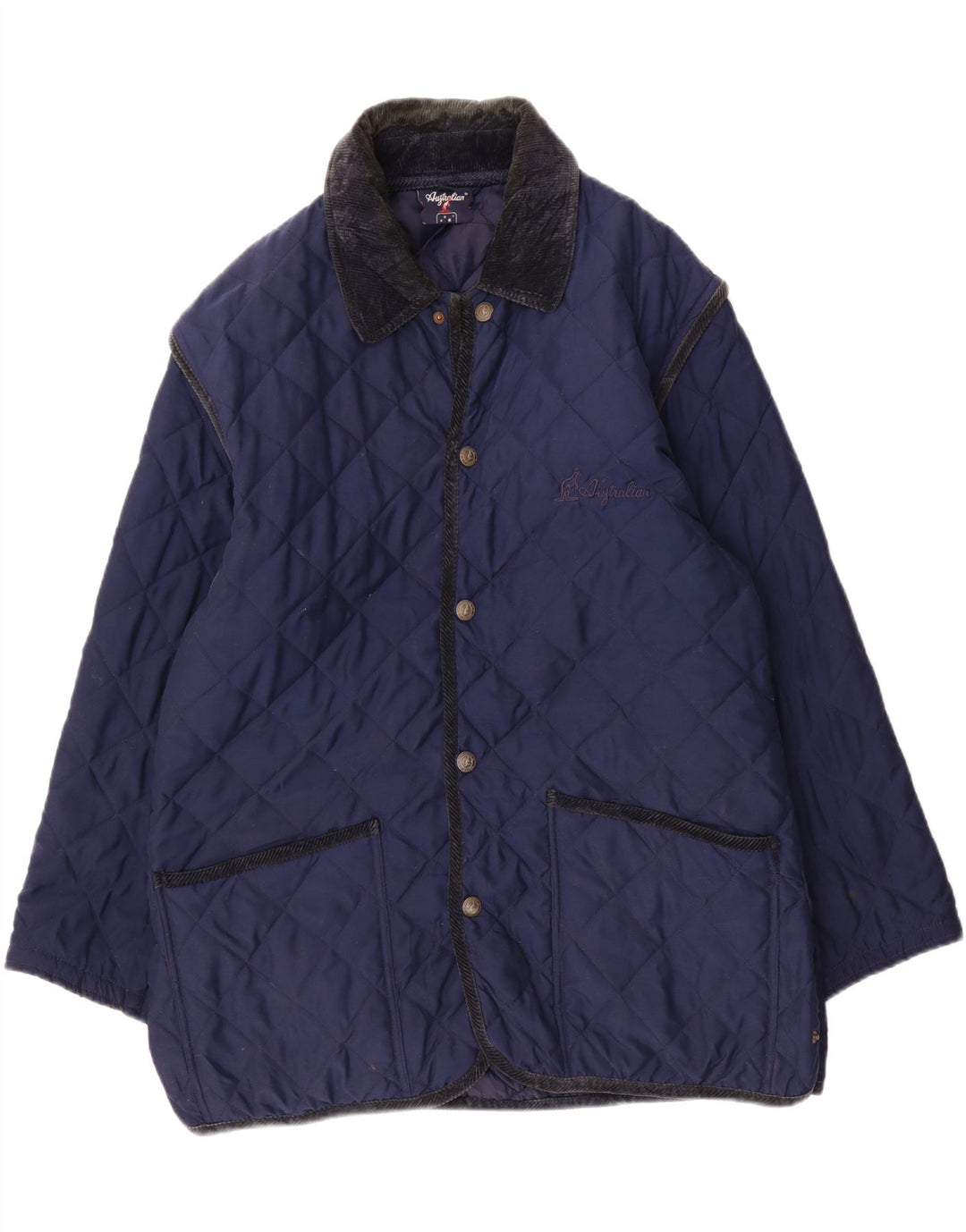 AUSTRALIAN L'ALPINA Herren Steppjacke IT 50 Large Marineblau Polyester