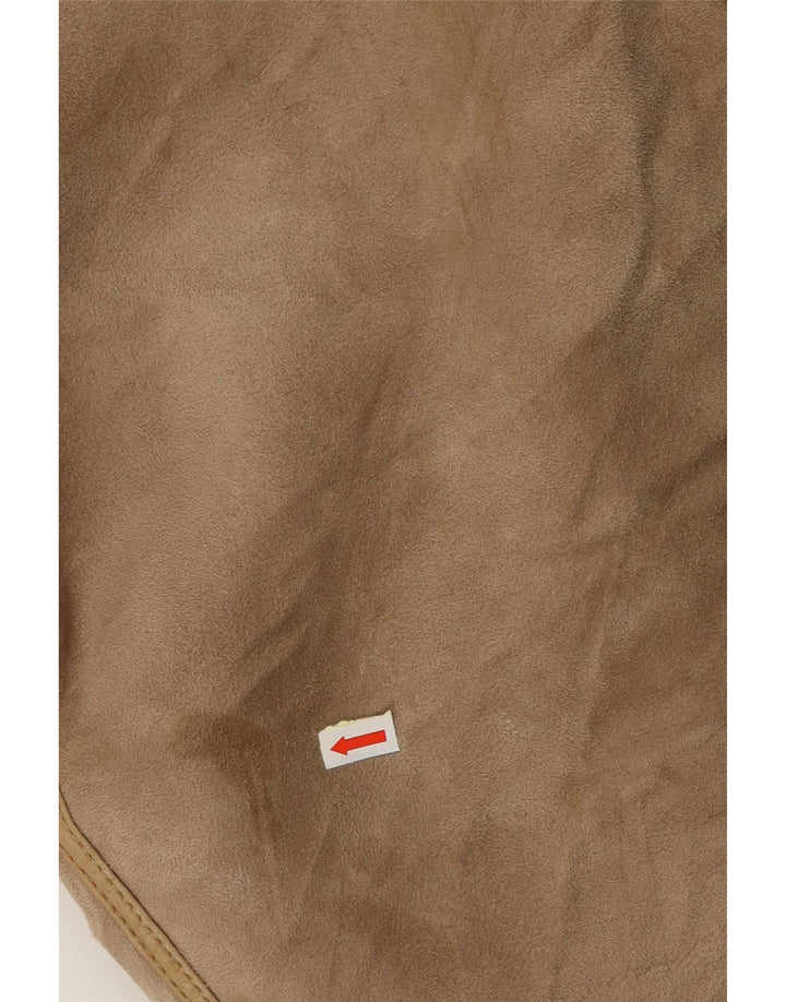 CONBIPEL Damen Shearling Jacke UK 16 Large Beige Shearling