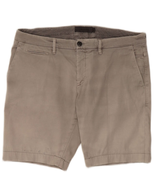 SIVIGLIA Herren Chinoshorts W40 XL Grau Baumwolle