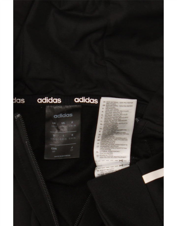 Adidas Damen-Pullover mit übergroßem Grafik-Hoodie, Gr. 8/10, Größe S, Schwarz, Polyester