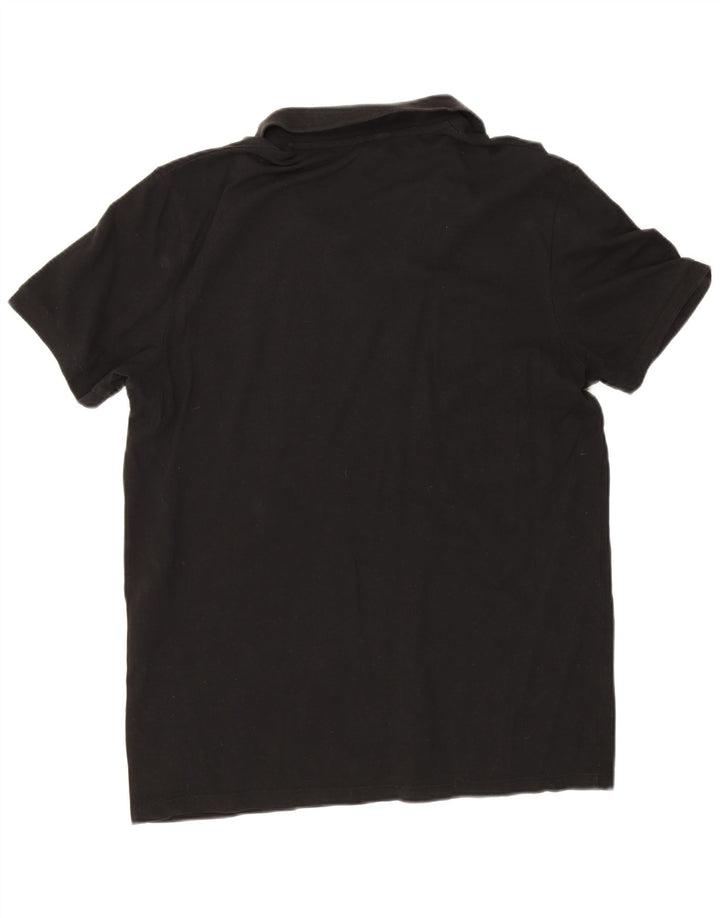 Jack & Jones Herren Poloshirt XL Schwarz Baumwolle