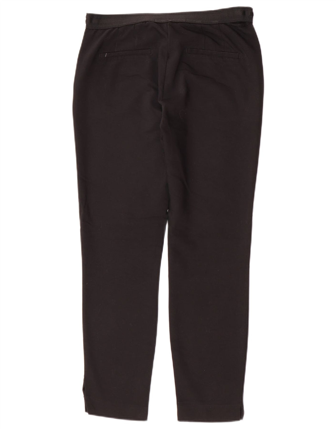 Zara Slim Chino-Hose für Damen, mittelgroß, W28, L26, schwarze Baumwolle