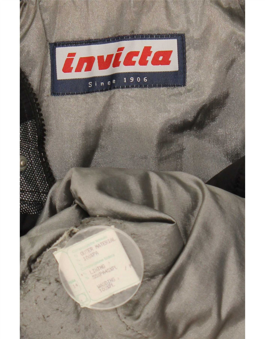 Invicta Womens Graphic Windjacke UK 14 Large Schwarz Colourblock