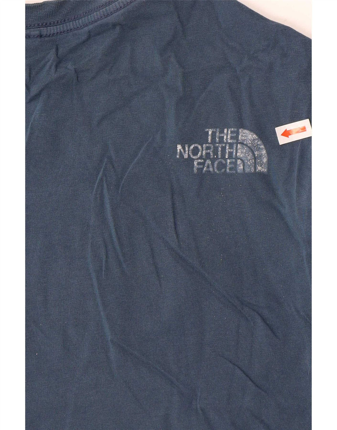 The North Face Herren-T-Shirt mit Grafik, mittelblaue Baumwolle