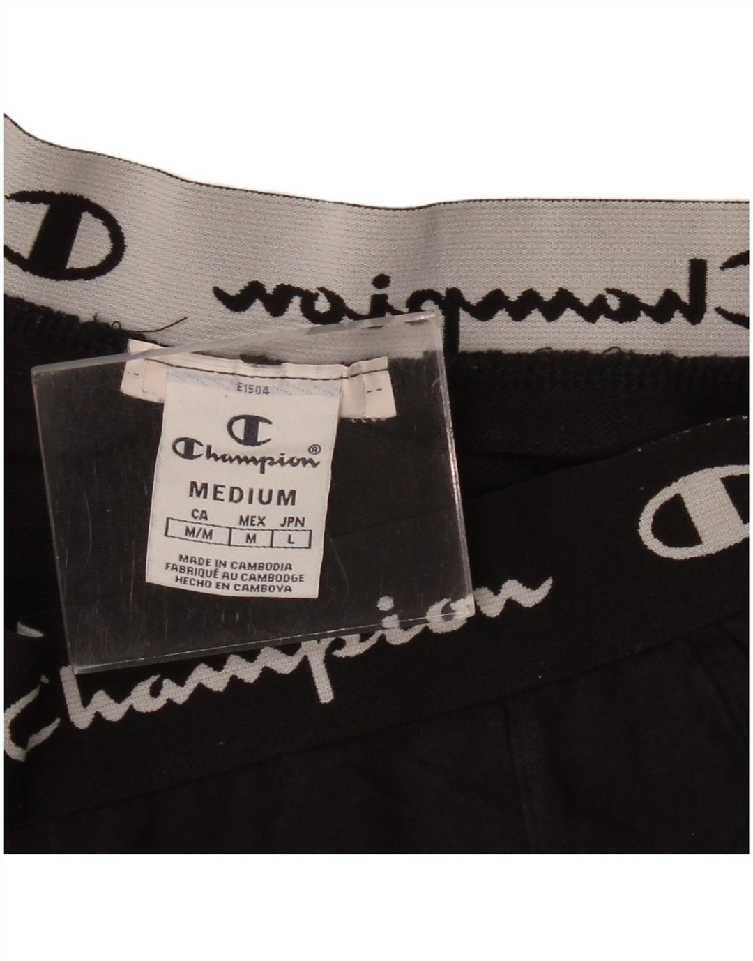 CHAMPION Damen-Trainingshose mit Grafik, UK 14, Mittelschwarz