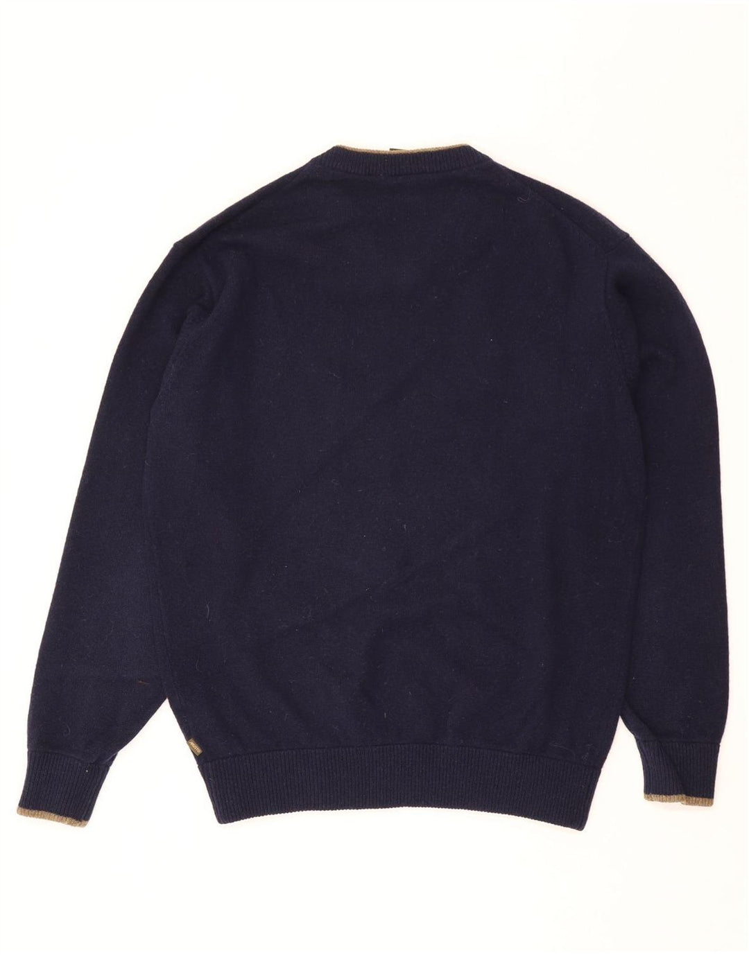 Musto Herren-Pullover mit V-Ausschnitt, XL, Marineblau